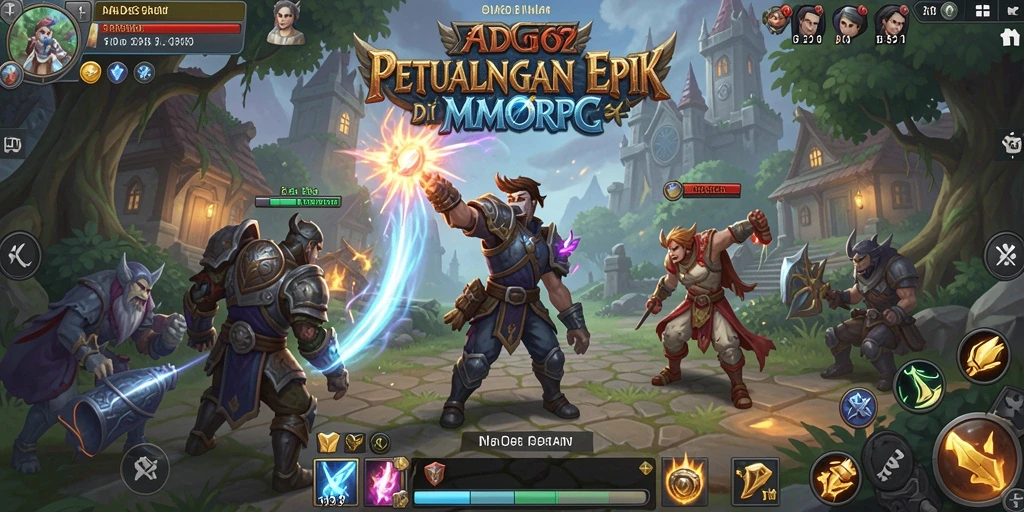 Tampilan gameplay seru di ADG62, penuh dengan aksi dan petualangan.