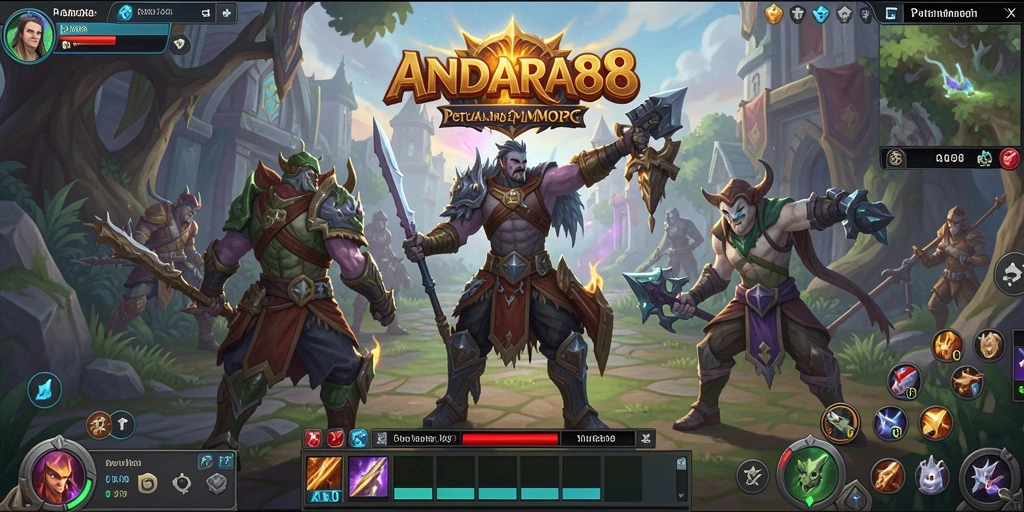 Tampilan gameplay ANDARA88 yang mendebarkan dan penuh aksi.