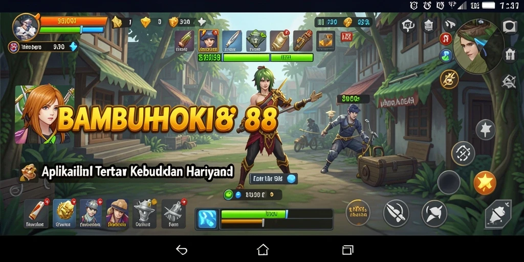 Tampilan antarmuka pengguna BAMBUHOKI88 yang menarik dan fungsional.