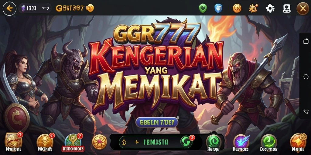 Screenshot GGR777 menampilkan suasana klasik horror yang penuh ketegangan.