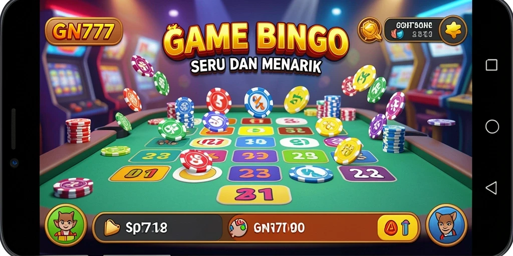 Tampilan gameplay seru dari game Bingo GN777.