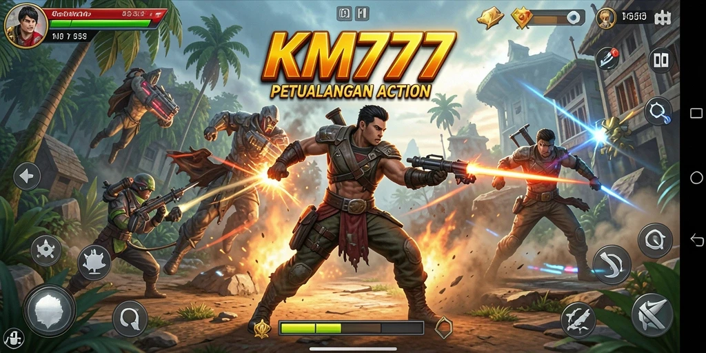 Gambaran gameplay seru di KM777 yang mendebarkan.