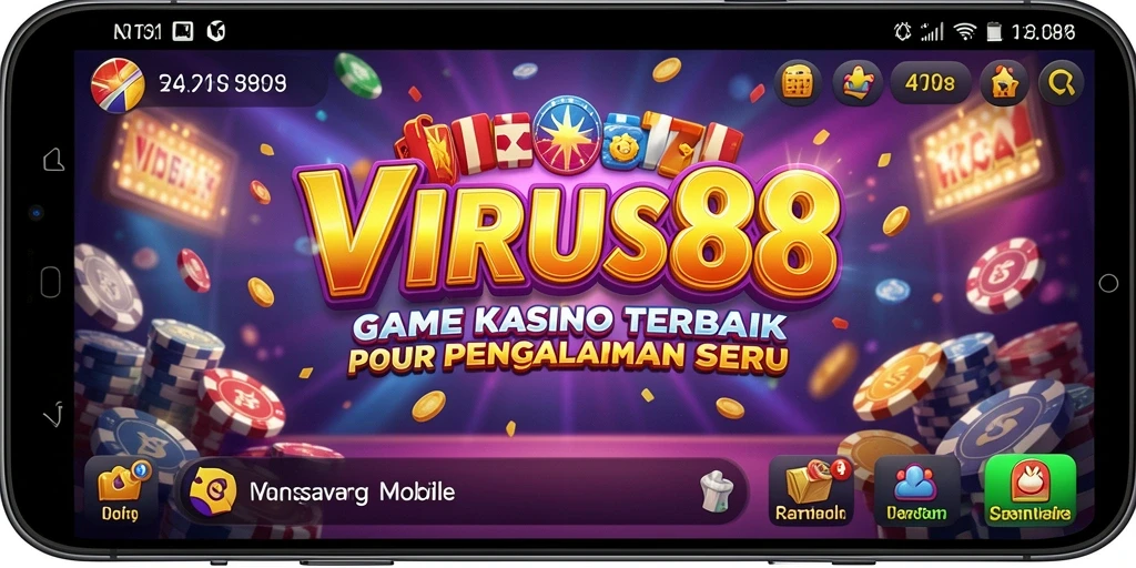 Tampilan screenshot menunjukkan gameplay seru dan interaksi pemain di Kasino.